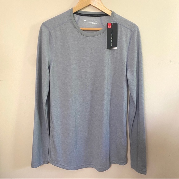 Under Armour Other - SOLD NWT Under Armour Threadborne Long Sleeve Gray